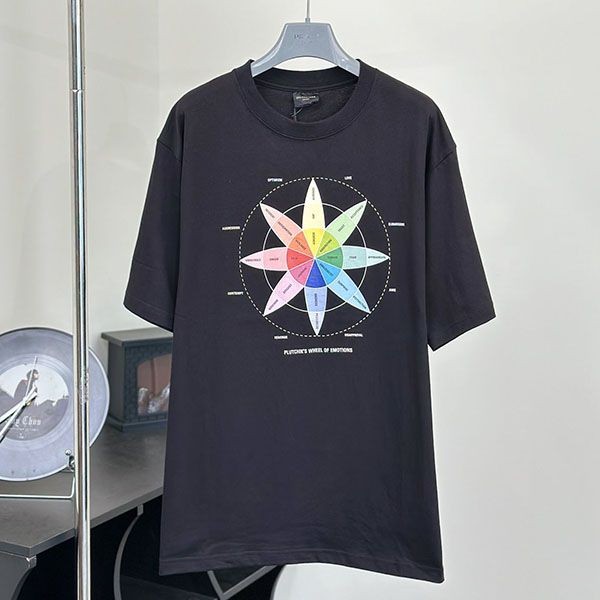 素敵な バレンシアガ  Tシャツ 偽物 ミディアムフィット ロゴ bac39316